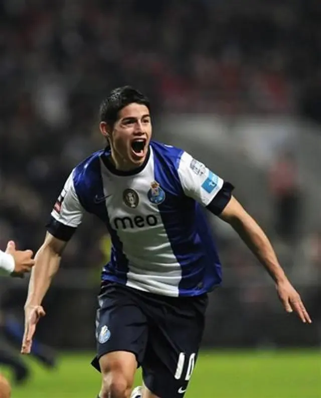 Underbarnet James Rodriguez slår till mot Braga!