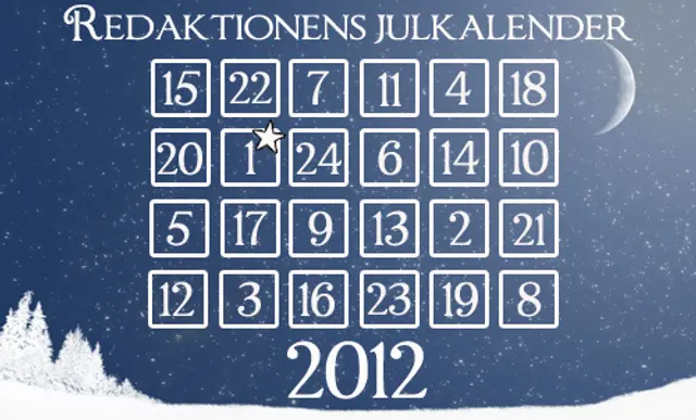 Redaktionens julkalender #1