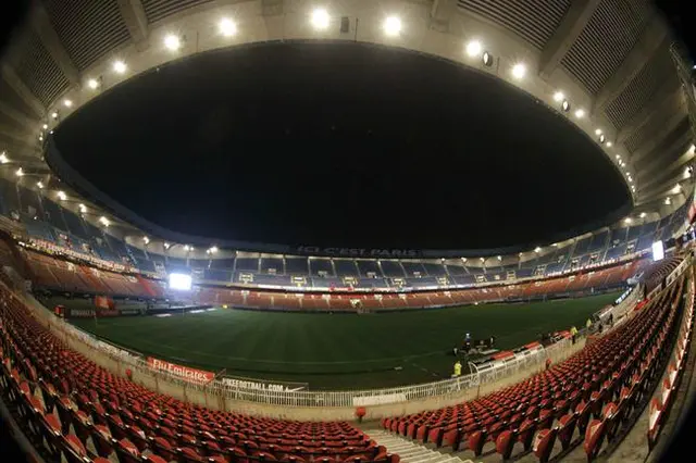 Klartecken för en renovering samt utökning av Parc des Princes