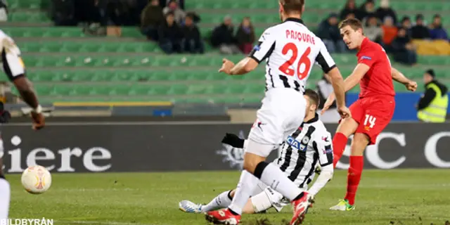 Udinese - Liverpool 0-1 (0-1)