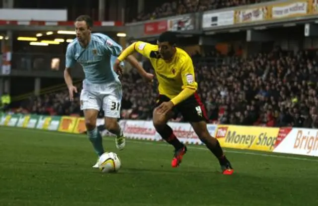 Första förlusten sedan Oktober för Watford