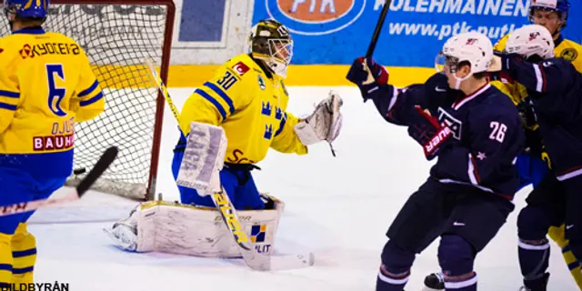 Förlust mot USA i JVM-uppladdningen