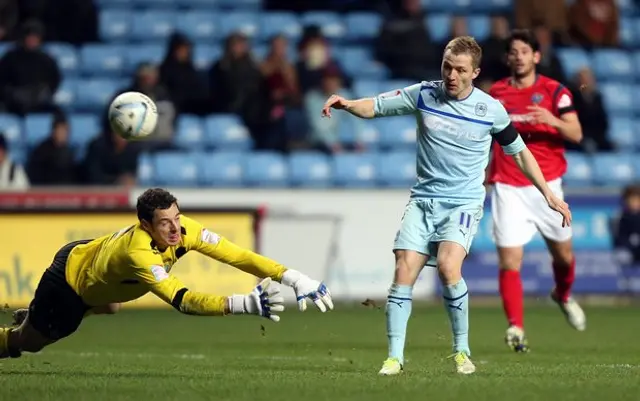 Coventry - Shrewsbury 0 - 1