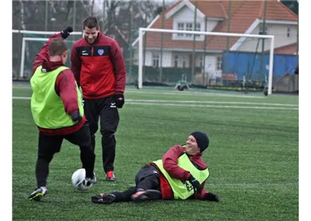 Pigg träningsstart - Hasse Eklund imponerad