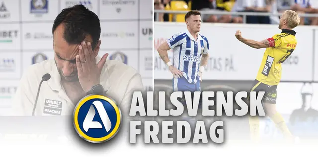 Allsvensk fredag – sista chansen för Andreas Engelmark? 
