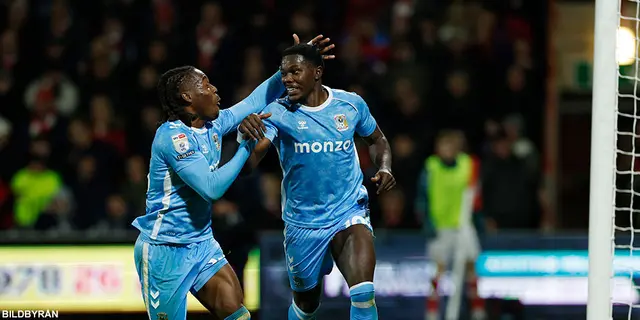 Coventrys förlustfria svit är över