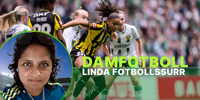 Linda Fotbollssurr efter första halvlek: ”Saknar spets”