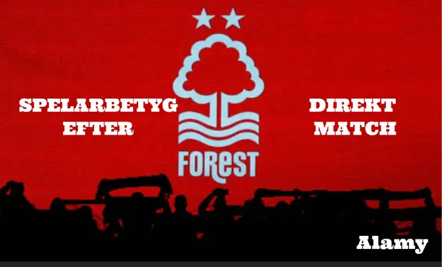 Spelarbetyg: Arsenal FC 3 Nottingham Forest FC 0