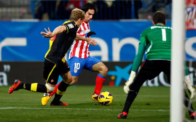 Promenadseger för Atlético mot Zaragoza