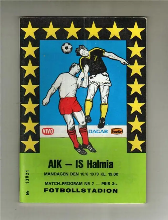 Nostalgi. AIK-IS Halmia 1979