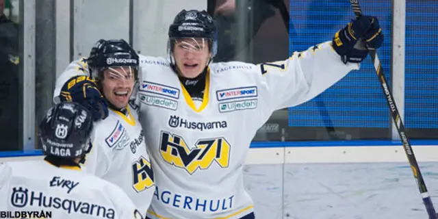 HV71 och förlängning lika med sant