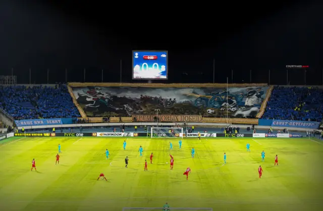 "Jag vill tacka Zenits fans för den atmosfär de skapade"