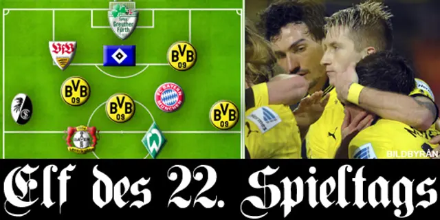 Omgångens elva i Bundesliga: Rolls Reus