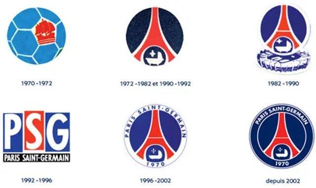 PSG presenterade nytt klubbmärke