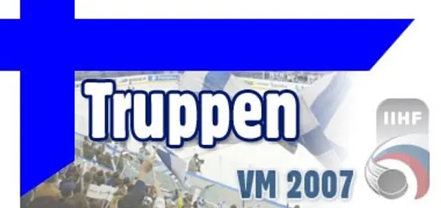 Den finska VM-truppen