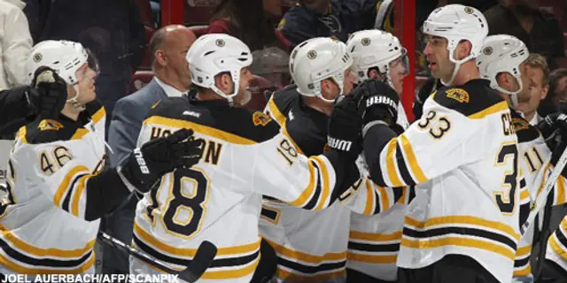 Sjunde rapporten: Bruins med i toppen