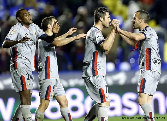 Levante - Osasuna 0-2