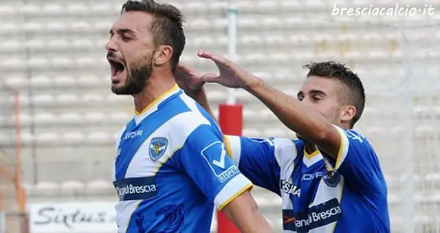 Pro Vercelli-Brescia 2-3: Tusen känslor