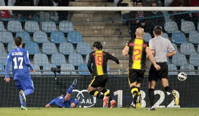 Getafe 2-0 Real Zaragoza