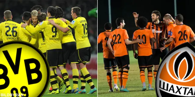 Inför Borussia Dortmund - Shaktar Donetsk