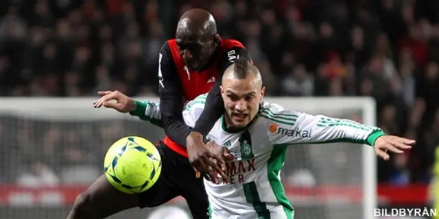 Saint-Etienne upp i serieledning