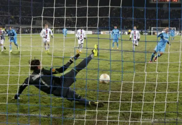 Zenit 1 - 0 Basel. Stolpskott, straffmiss & öppna mål. Zenit utslaget efter misskavalkad