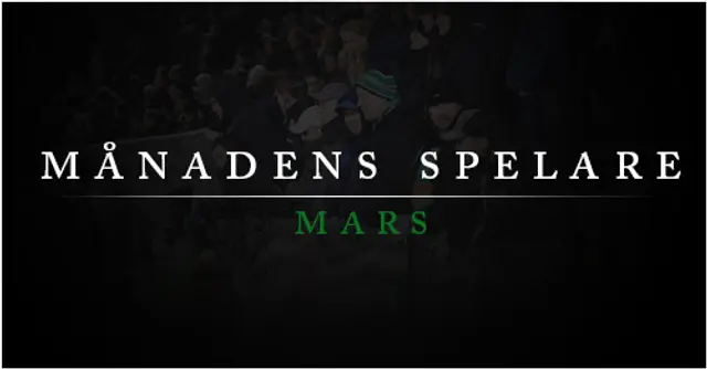 Månadens spelare : Mars