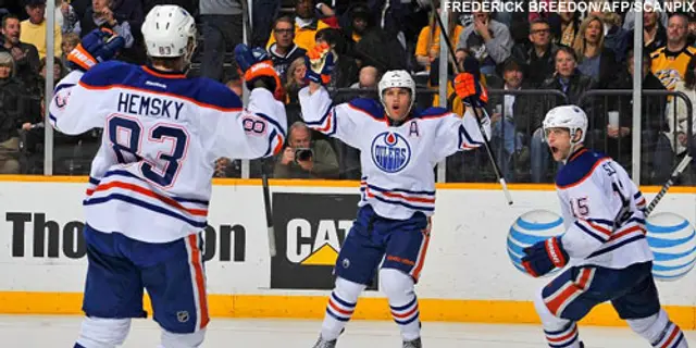 Oilers 4 Calgary 1 : Fjärde raka segern