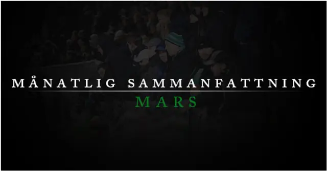 Månatlig sammanfattning: Mars