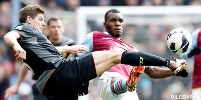 Gerrard i huvudrollen på Villa Park