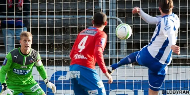 HIF-GBG 0-1: Referat och spelarbetyg