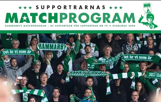 Supportrarnas matchprogram: Stolthet och drömmar