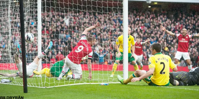 Arsenal - Norwich 3-1 (0-0)