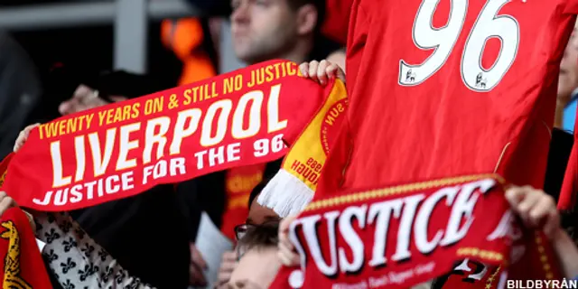 Respekt för de 96 offren på Hillsborough