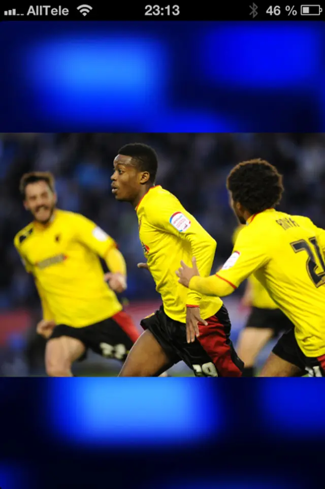 Watford hakar på i kampen om en direktplats