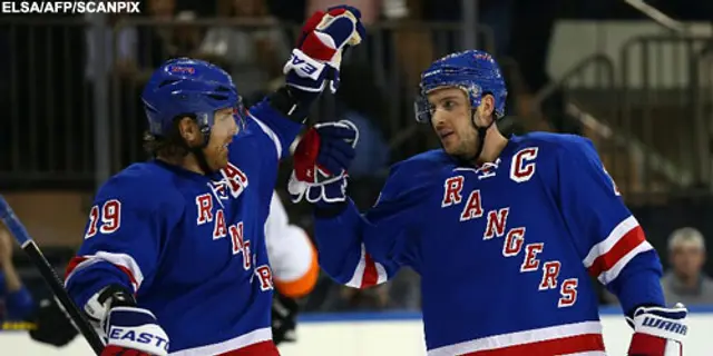 Rangers krossade Pittsburgh