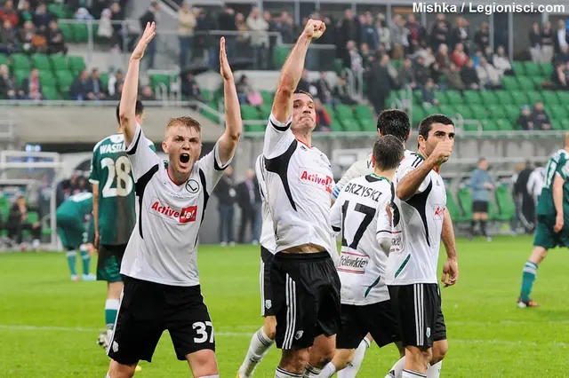 Final 1:2 av Polska Cupen: Legia har halva handen på bucklan