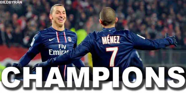 PARISIENS ET CHAMPIONS!!!