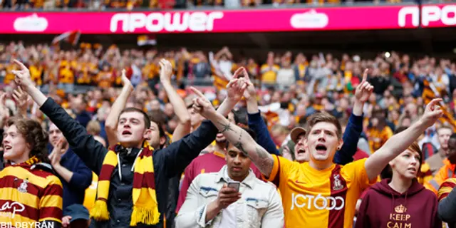 Inför play-off finalen: Bradford vs Millwall