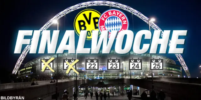 Finalwoche - tisdag: Klopp, Lahm, äcklig korv och "Le God"