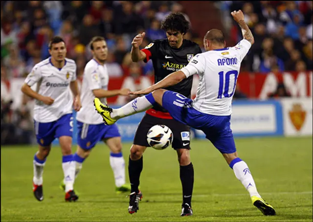Diego Costa ordnade säsongens sista seger mot Zaragoza