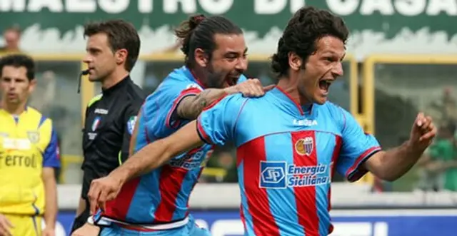 Giacomo Tedesco och Mauro Minelli lämnar Catania