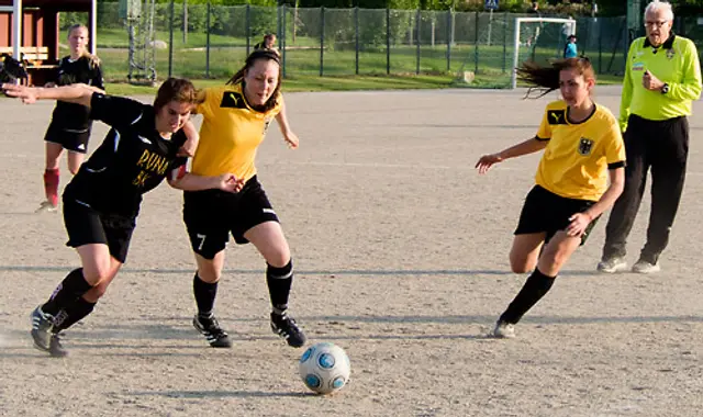 Matchens enda mål sänkte Hoyzer Girlz