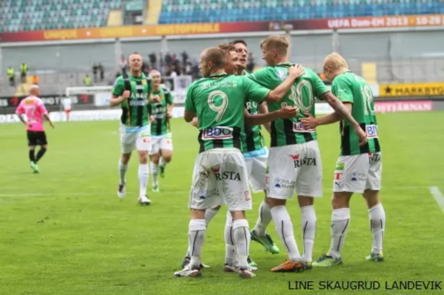 Matchrapport: GAIS-Landskrona - De grönsvarta skallade skåningarna