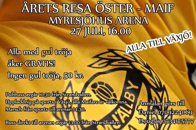 ÅRETS RESA: ÖSTER BORTA