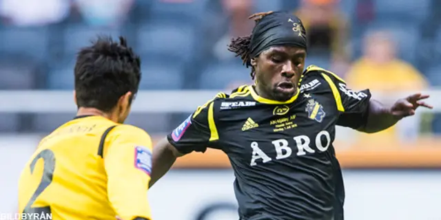 AIK missade chansen att haka på toppen