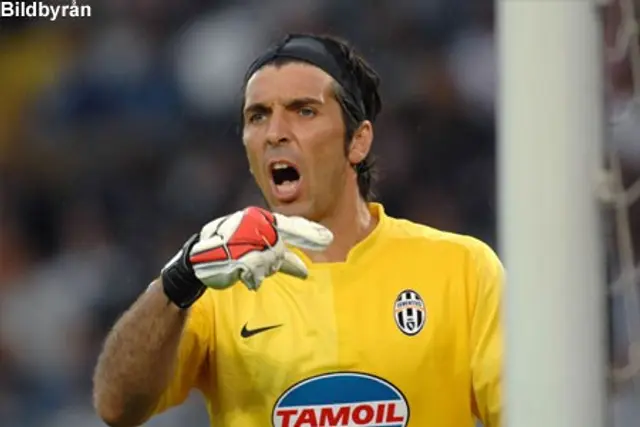 Buffon talar ut 