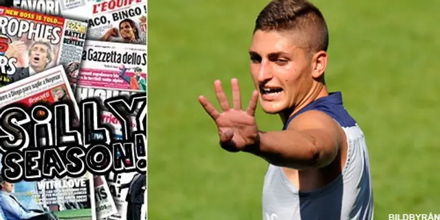 Sillysvepet: ”Verratti förlänger med PSG” - Ola John intresserar Milan