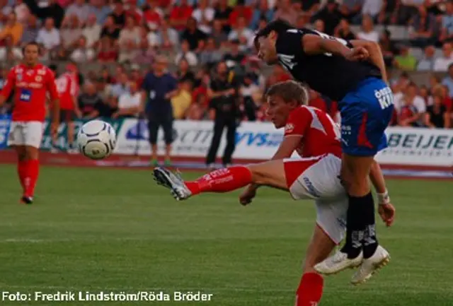 F&ouml;rsenade bilder fr&aring;n segermatchen mot HIF