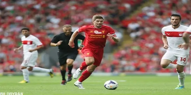 Hyllningar till kapten Gerrard